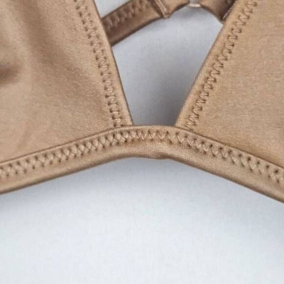 SKIMS WET JERSEY TRIANGLE BRALETTE NWT - Picture 3 of 9